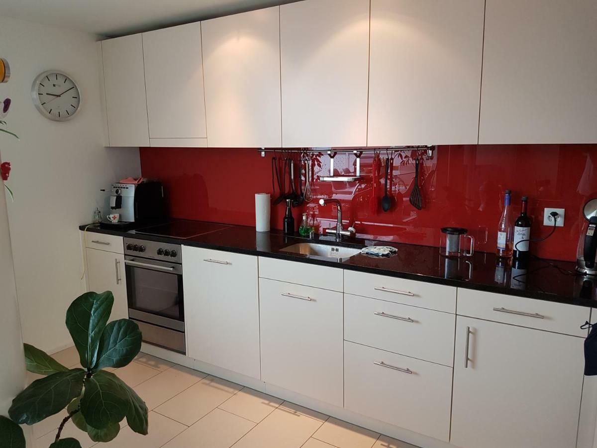 Zimmer In Penthouse-Wohnung Windisch Экстерьер фото